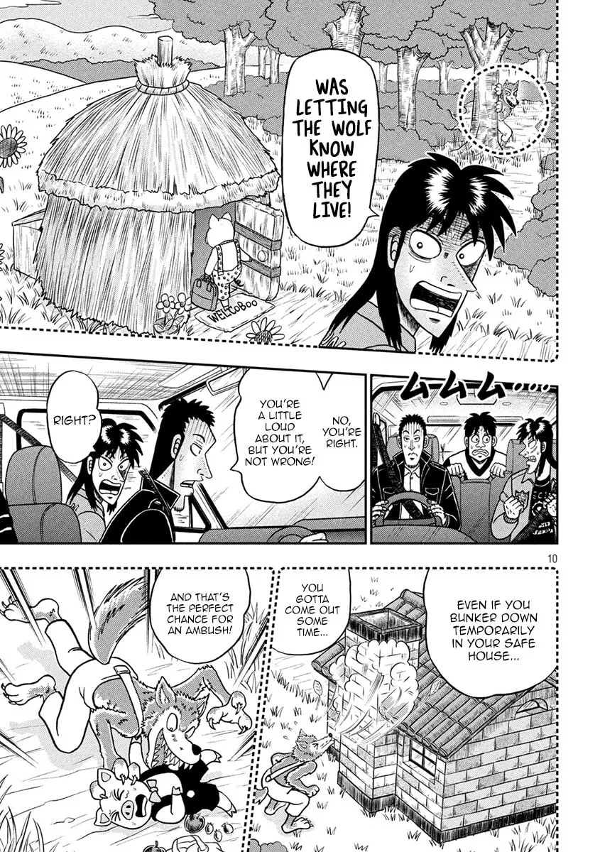Gambling Outcast Kaiji: The 2.4 Billion Escape Arc - Kaiji Part 6 Chapter 388 page 10 - 