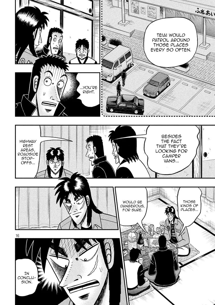 Gambling Outcast Kaiji: The 2.4 Billion Escape Arc - Kaiji Part 6 Chapter 389 page 16 - 