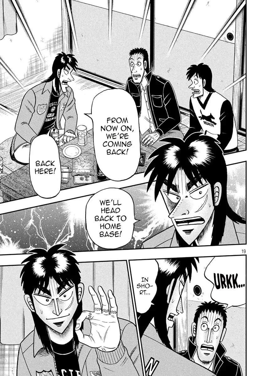 Gambling Outcast Kaiji: The 2.4 Billion Escape Arc - Kaiji Part 6 Chapter 389 page 19 - 