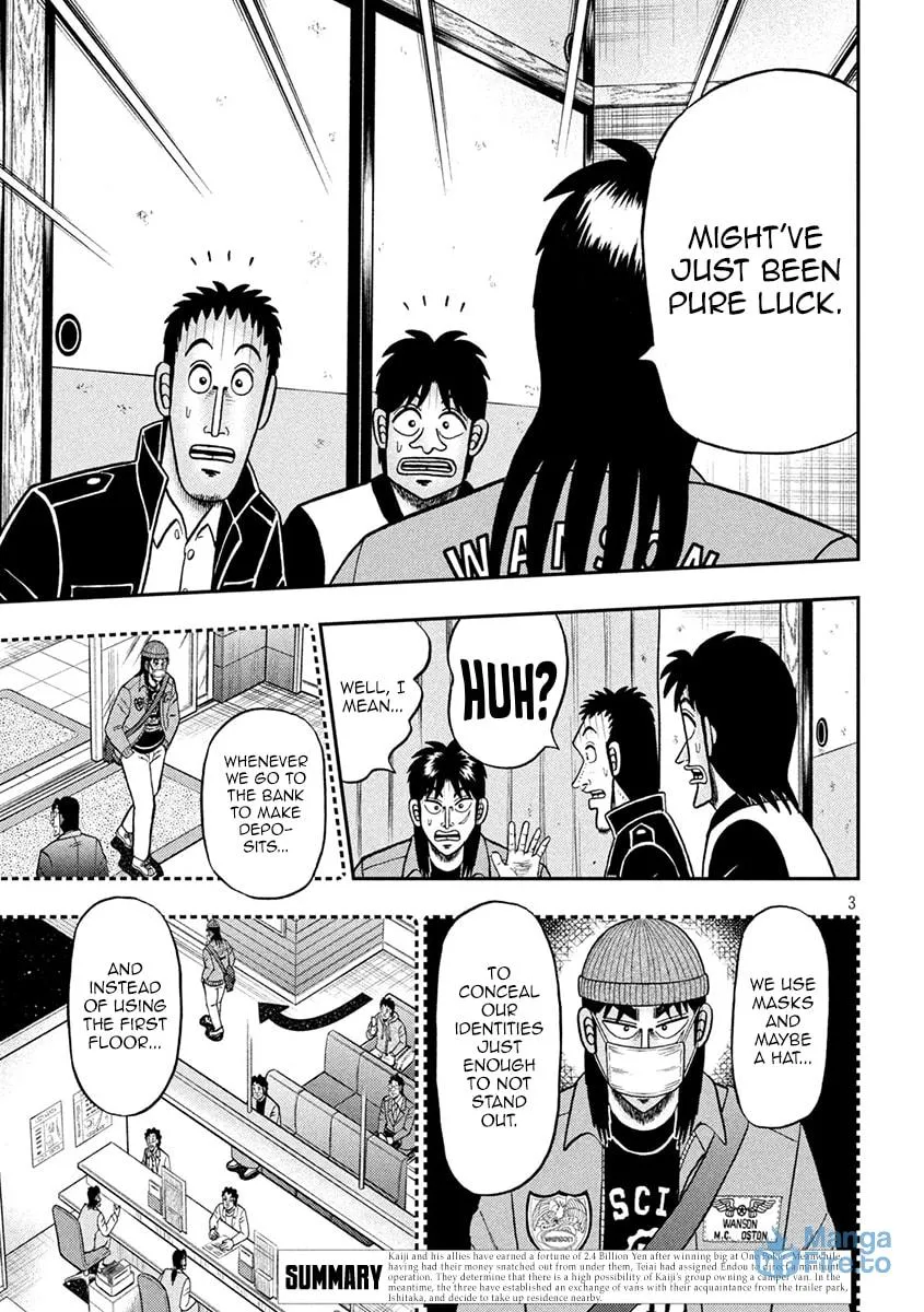Gambling Outcast Kaiji: The 2.4 Billion Escape Arc - Kaiji Part 6 Chapter 389 page 3 - 