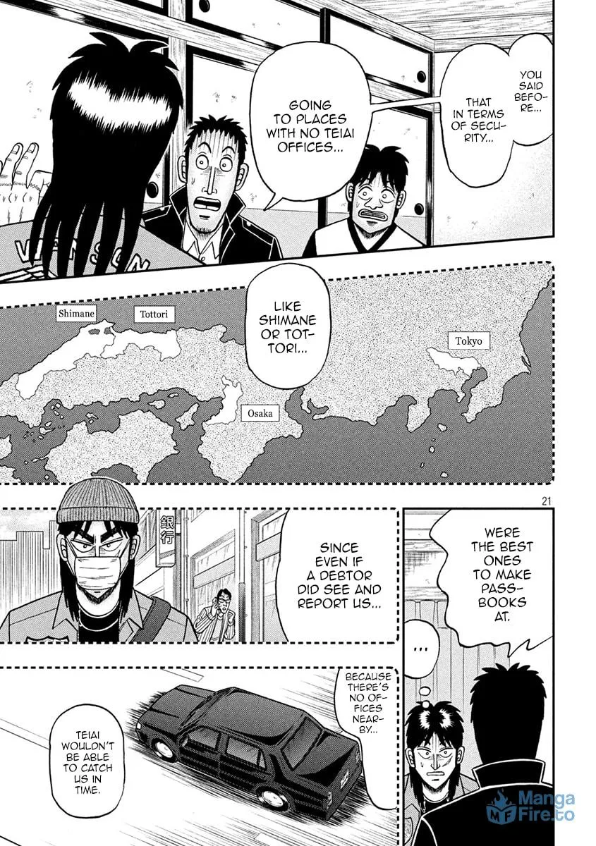 Gambling Outcast Kaiji: The 2.4 Billion Escape Arc - Kaiji Part 6 Chapter 389 page 21 - 