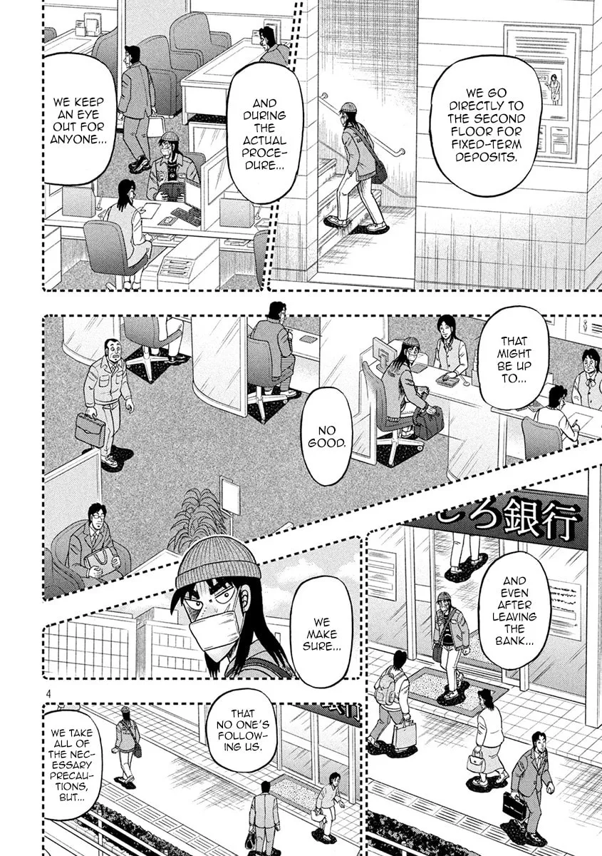 Gambling Outcast Kaiji: The 2.4 Billion Escape Arc - Kaiji Part 6 Chapter 389 page 4 - 