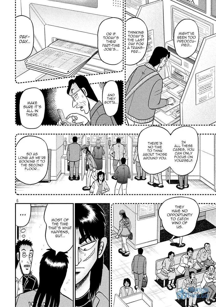 Gambling Outcast Kaiji: The 2.4 Billion Escape Arc - Kaiji Part 6 Chapter 389 page 6 - 