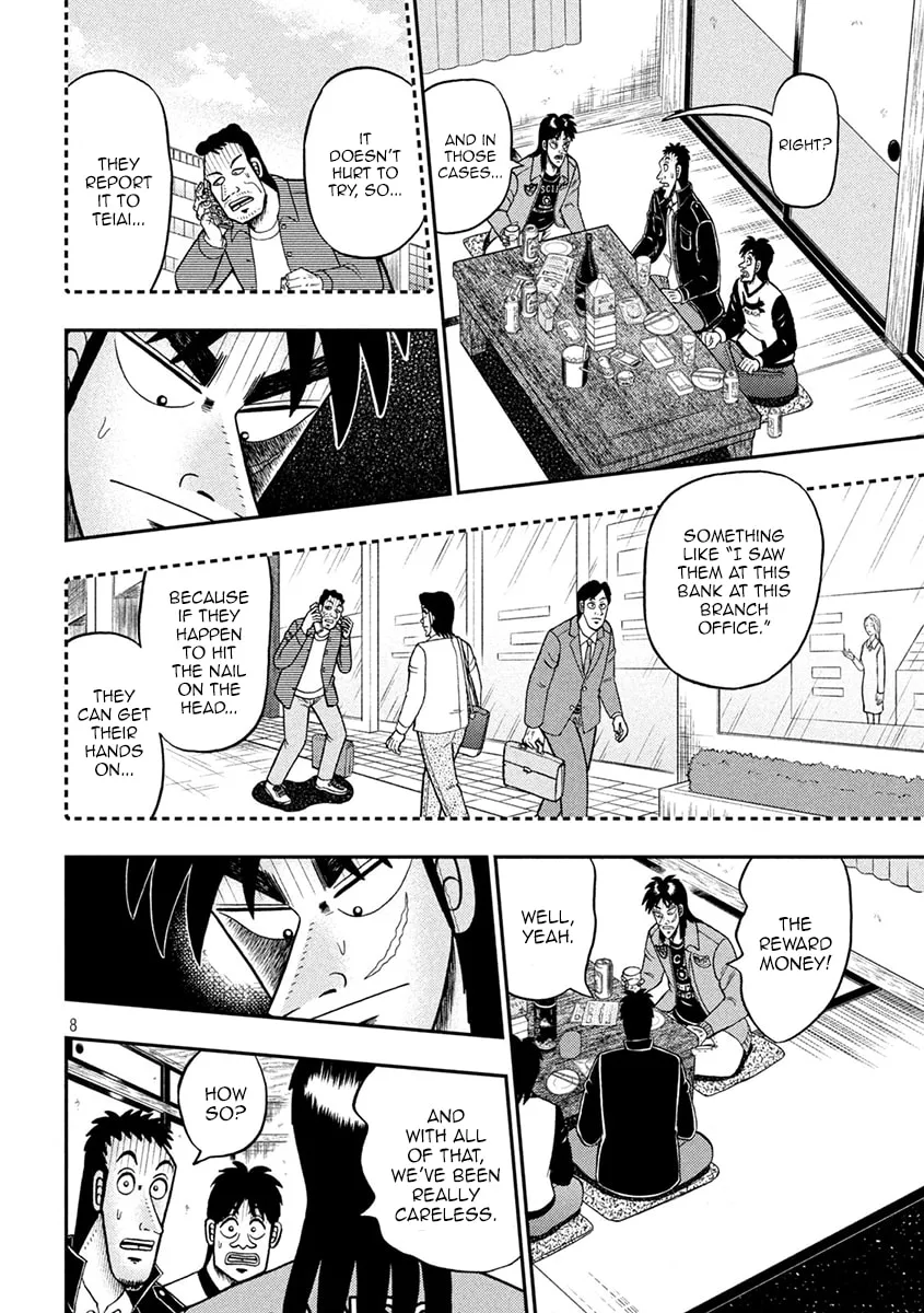 Gambling Outcast Kaiji: The 2.4 Billion Escape Arc - Kaiji Part 6 Chapter 389 page 8 - 