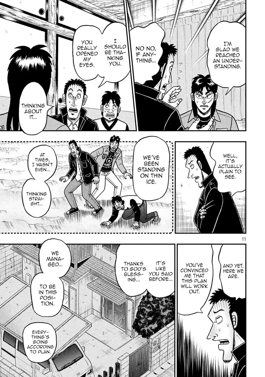 Gambling Outcast Kaiji: The 2.4 Billion Escape Arc - Kaiji Part 6 Chapter 390 page 11 - 