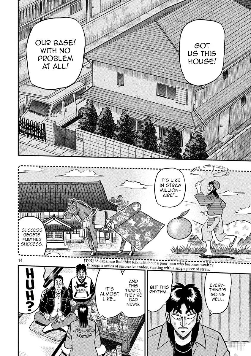 Gambling Outcast Kaiji: The 2.4 Billion Escape Arc - Kaiji Part 6 Chapter 390 page 14 - 