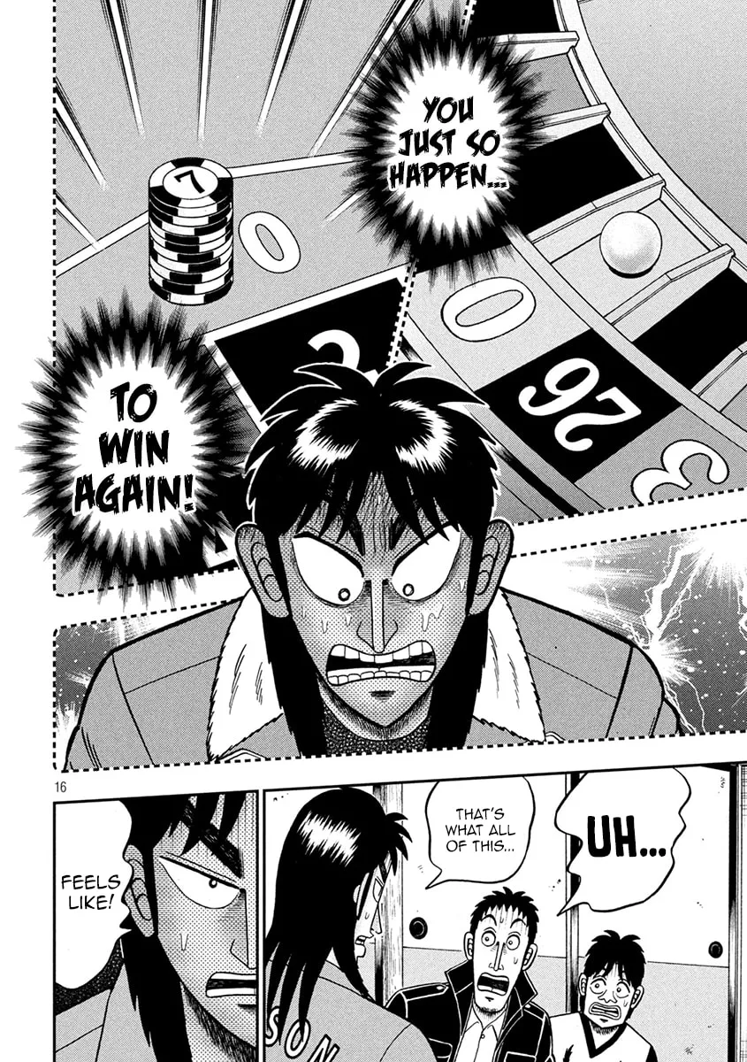 Gambling Outcast Kaiji: The 2.4 Billion Escape Arc - Kaiji Part 6 Chapter 390 page 16 - 