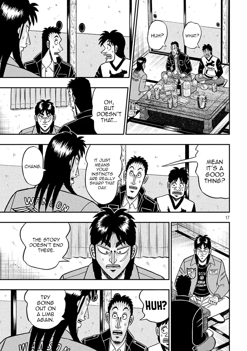 Gambling Outcast Kaiji: The 2.4 Billion Escape Arc - Kaiji Part 6 Chapter 390 page 17 - 