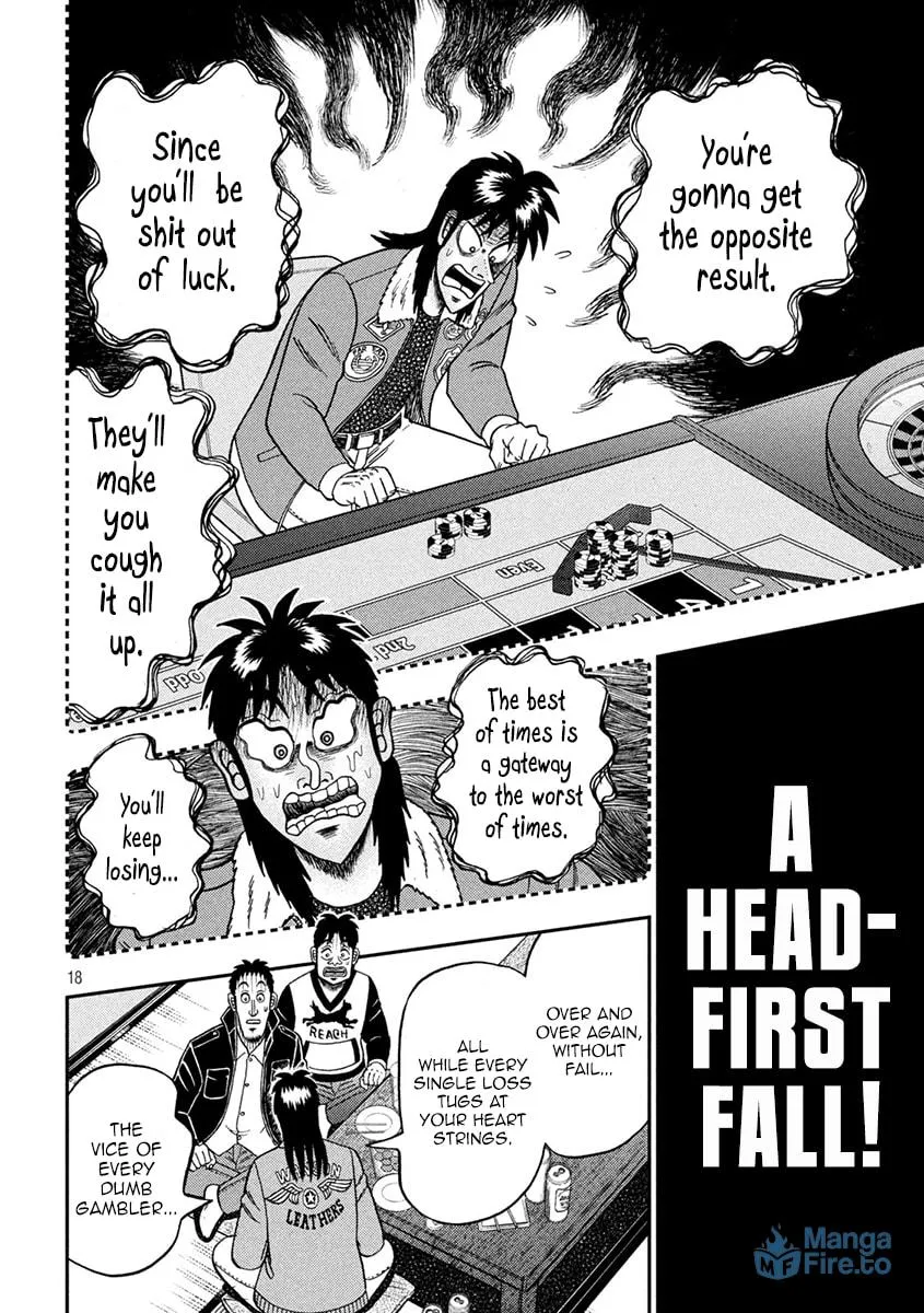 Gambling Outcast Kaiji: The 2.4 Billion Escape Arc - Kaiji Part 6 Chapter 390 page 18 - 