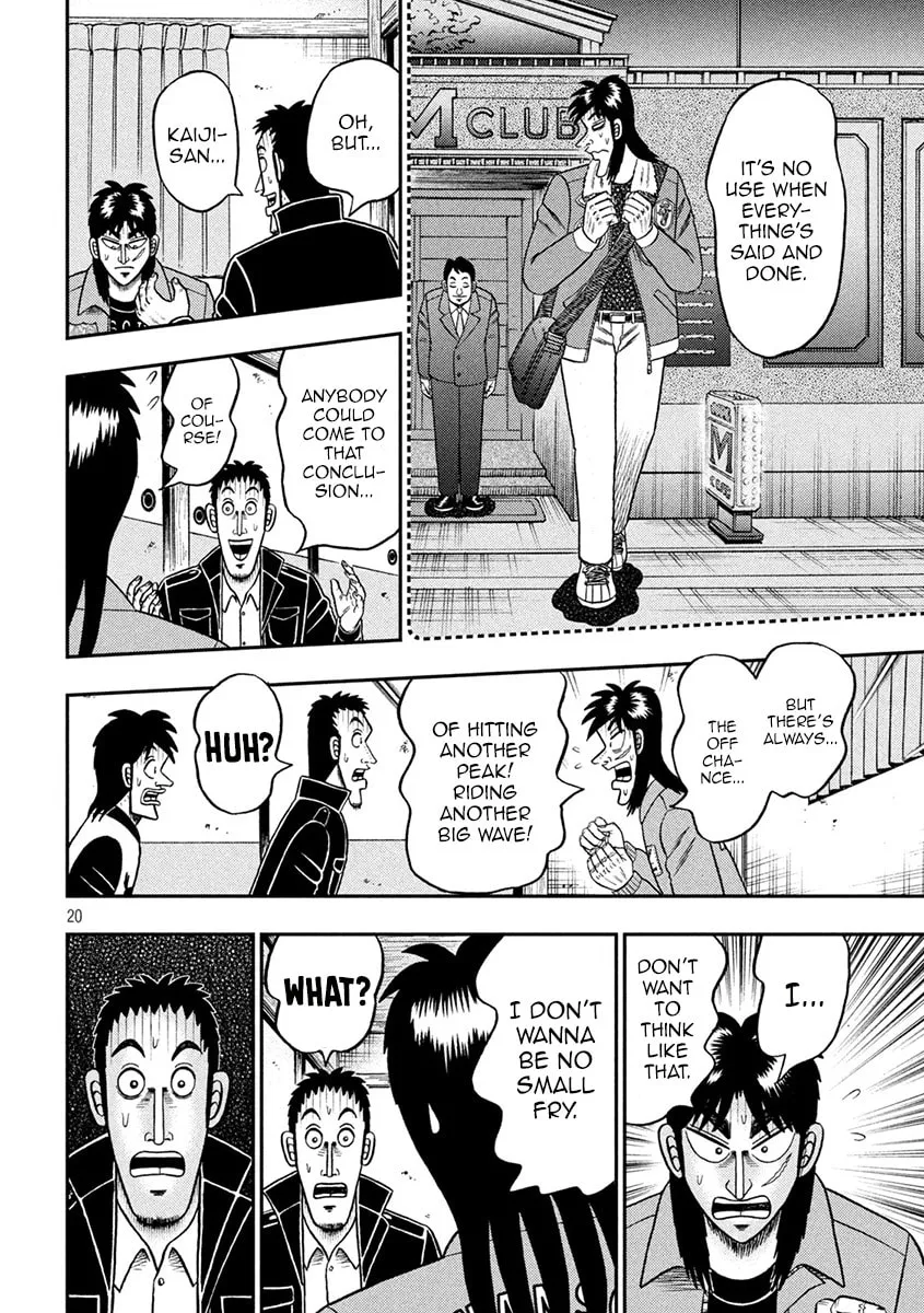 Gambling Outcast Kaiji: The 2.4 Billion Escape Arc - Kaiji Part 6 Chapter 390 page 20 - 