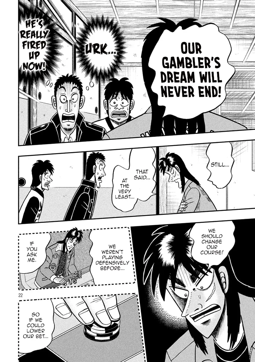 Gambling Outcast Kaiji: The 2.4 Billion Escape Arc - Kaiji Part 6 Chapter 390 page 22 - 