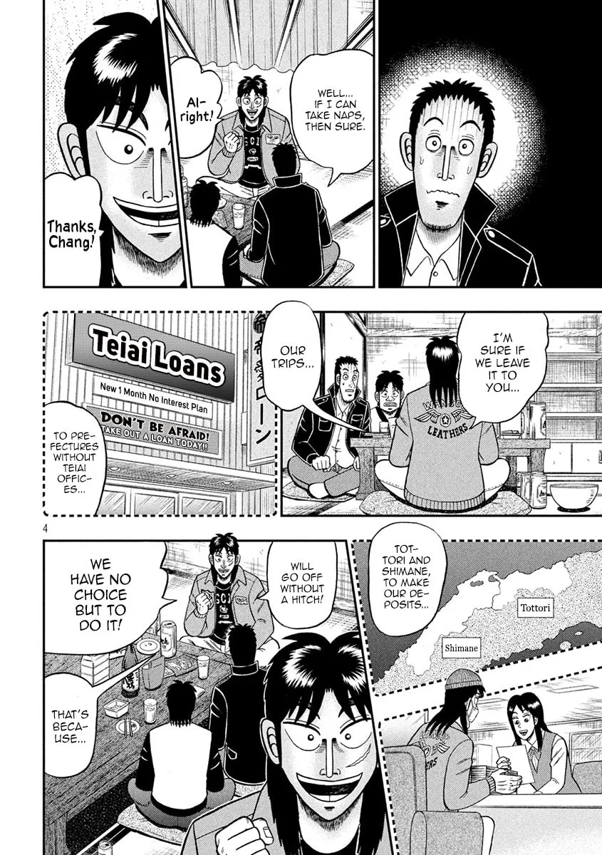 Gambling Outcast Kaiji: The 2.4 Billion Escape Arc - Kaiji Part 6 Chapter 390 page 4 - 
