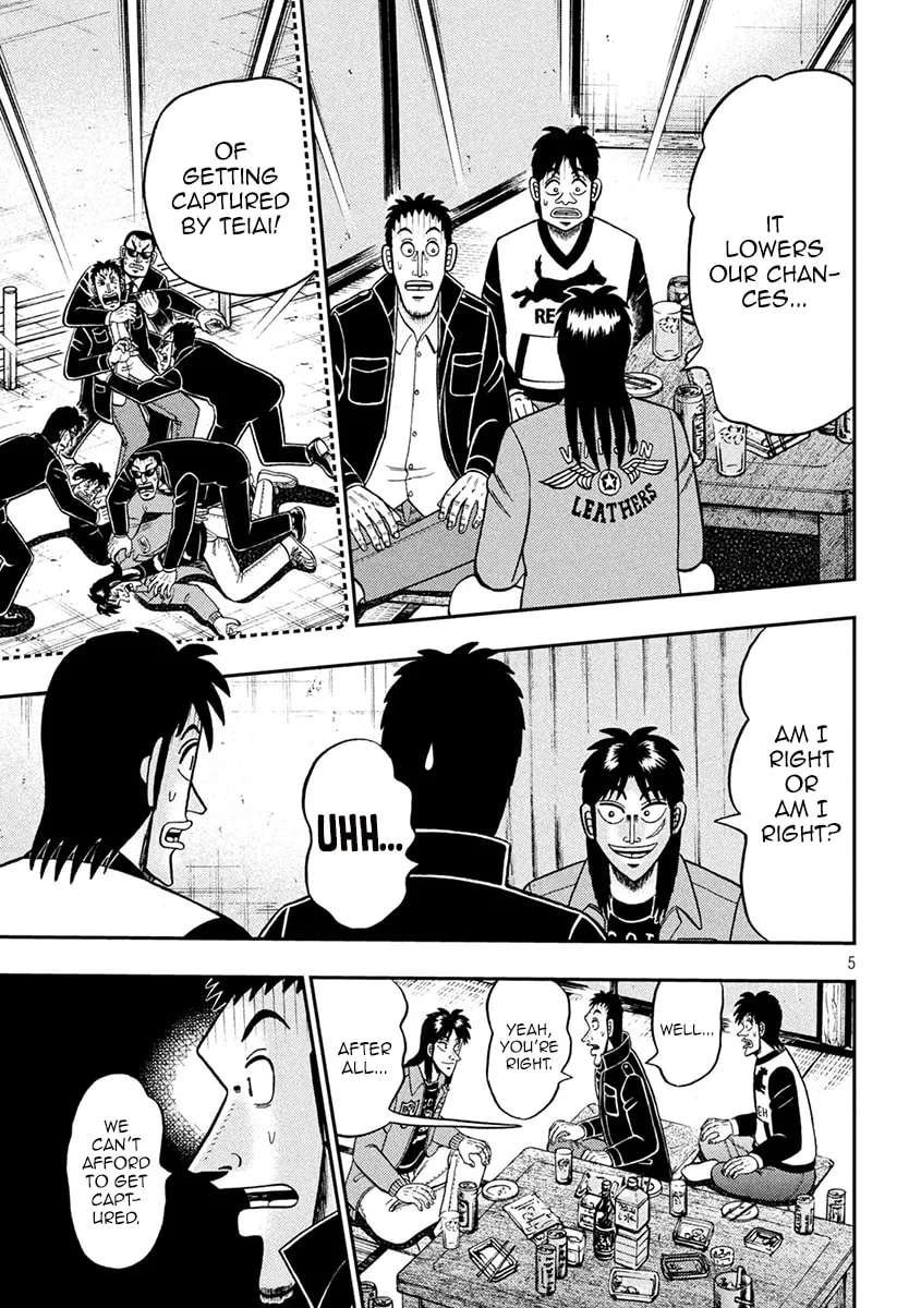 Gambling Outcast Kaiji: The 2.4 Billion Escape Arc - Kaiji Part 6 Chapter 390 page 5 - 