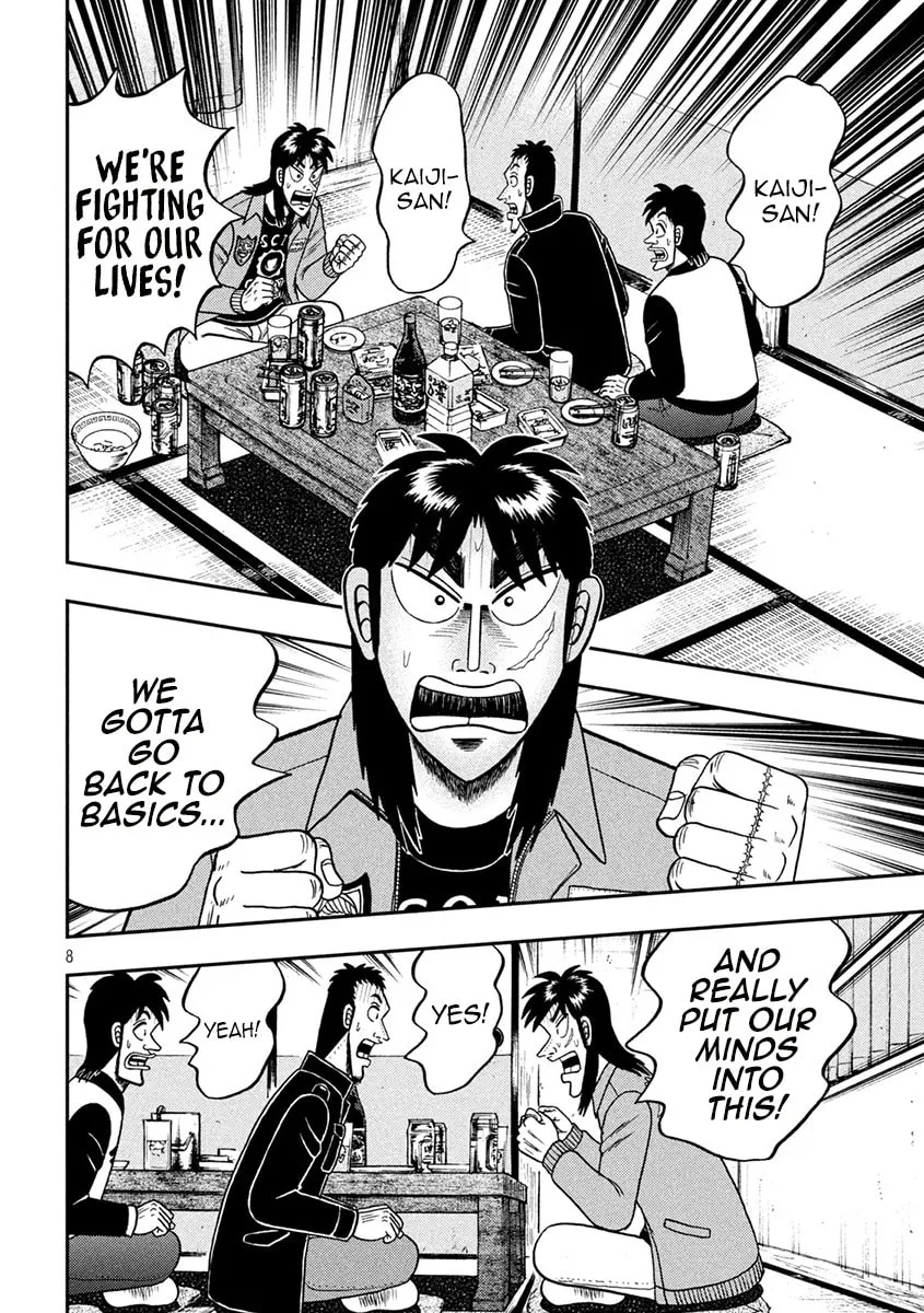 Gambling Outcast Kaiji: The 2.4 Billion Escape Arc - Kaiji Part 6 Chapter 390 page 8 - 