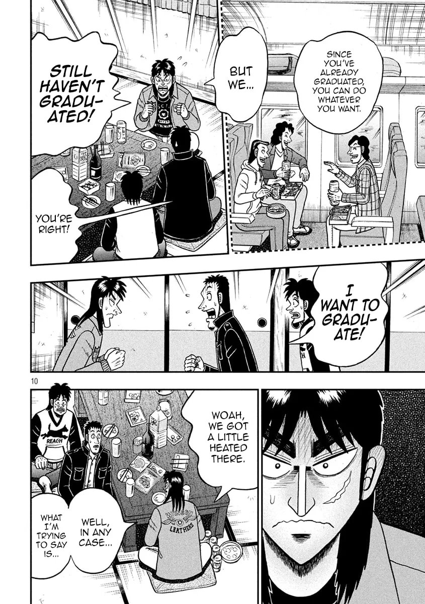 Gambling Outcast Kaiji: The 2.4 Billion Escape Arc - Kaiji Part 6 Chapter 390 page 10 - 