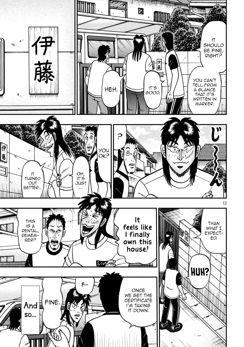 Gambling Outcast Kaiji: The 2.4 Billion Escape Arc - Kaiji Part 6 Chapter 392 page 13 - 