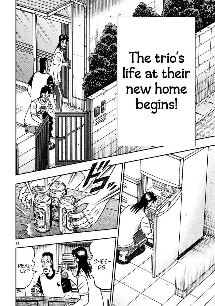 Gambling Outcast Kaiji: The 2.4 Billion Escape Arc - Kaiji Part 6 Chapter 392 page 14 - 