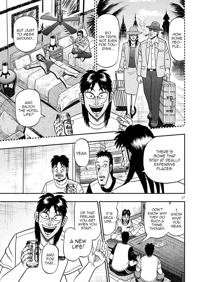 Gambling Outcast Kaiji: The 2.4 Billion Escape Arc - Kaiji Part 6 Chapter 392 page 17 - 