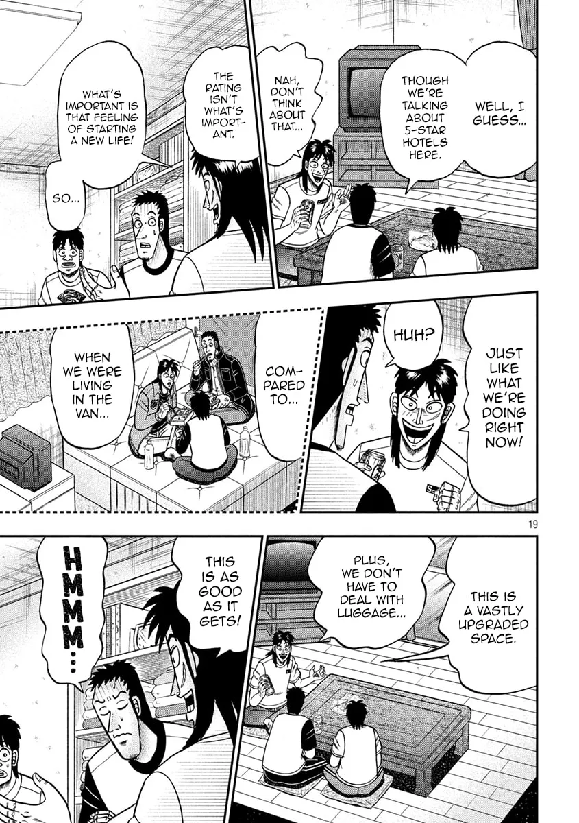 Gambling Outcast Kaiji: The 2.4 Billion Escape Arc - Kaiji Part 6 Chapter 392 page 19 - 
