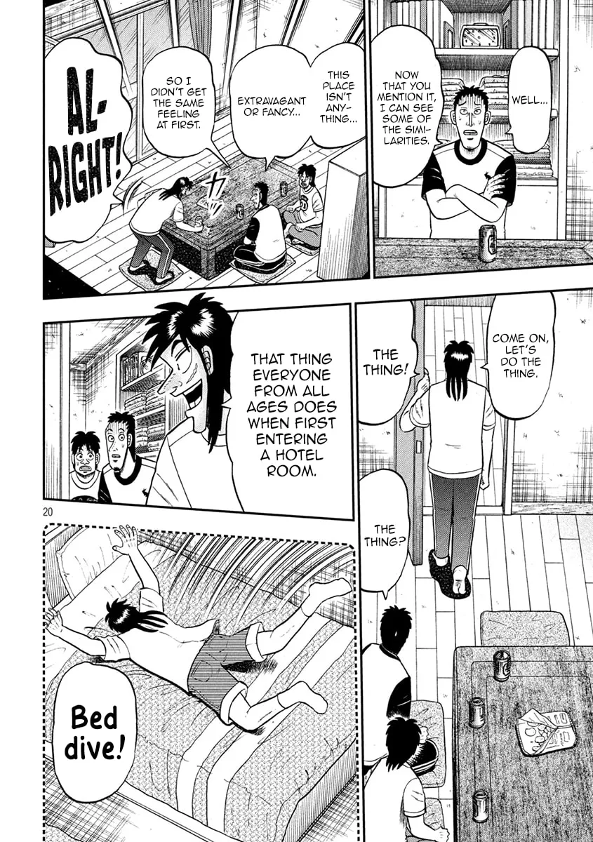 Gambling Outcast Kaiji: The 2.4 Billion Escape Arc - Kaiji Part 6 Chapter 392 page 20 - 