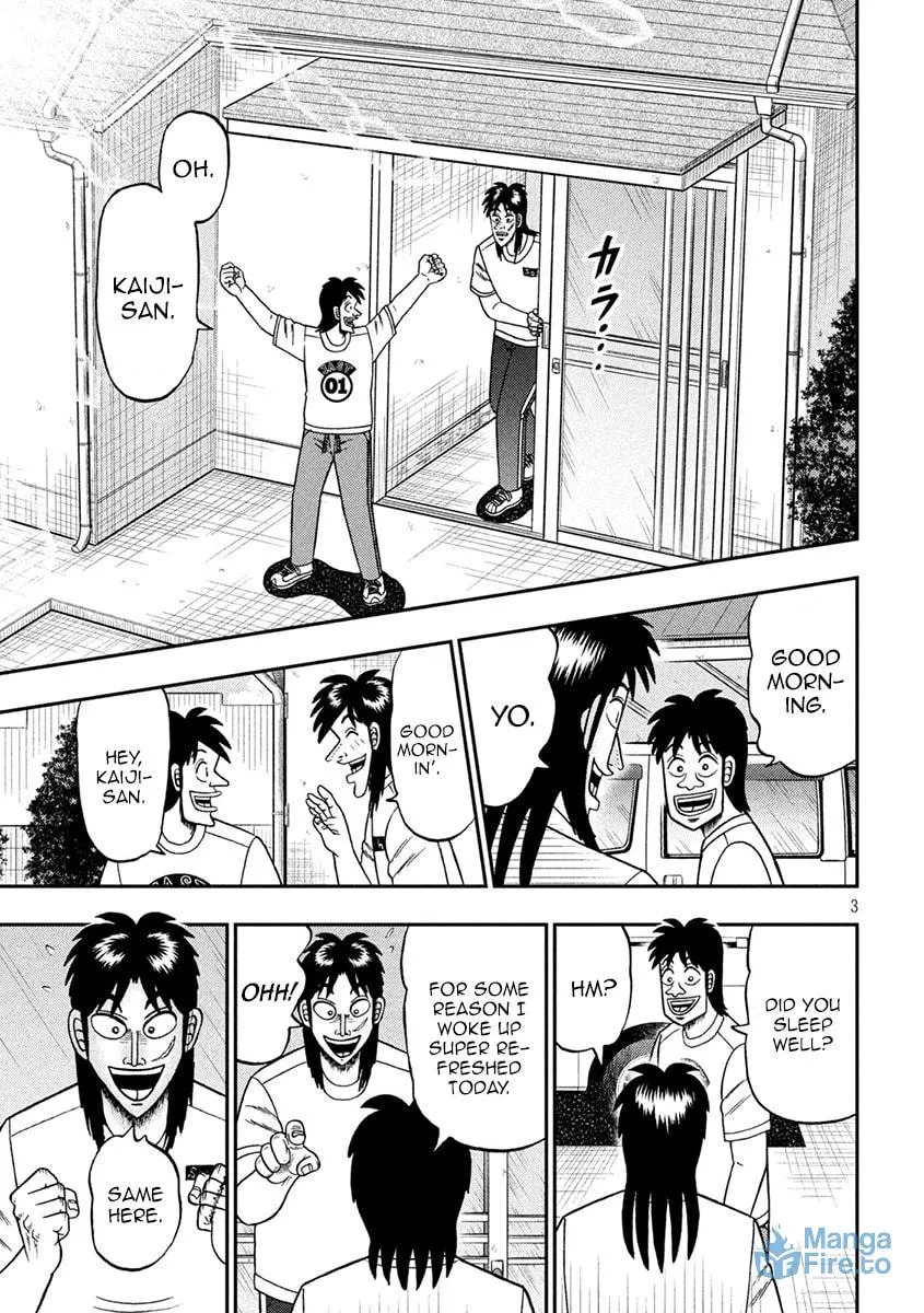 Gambling Outcast Kaiji: The 2.4 Billion Escape Arc - Kaiji Part 6 Chapter 392 page 3 - 