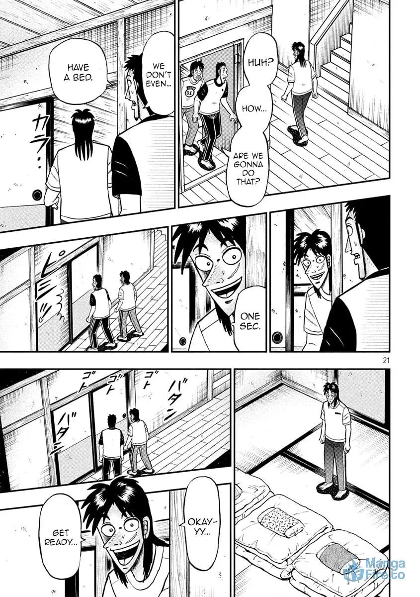 Gambling Outcast Kaiji: The 2.4 Billion Escape Arc - Kaiji Part 6 Chapter 392 page 21 - 