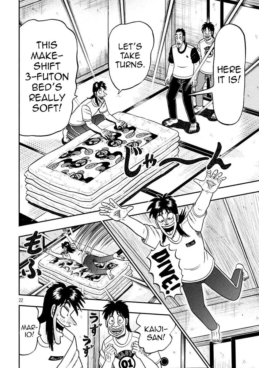 Gambling Outcast Kaiji: The 2.4 Billion Escape Arc - Kaiji Part 6 Chapter 392 page 22 - 