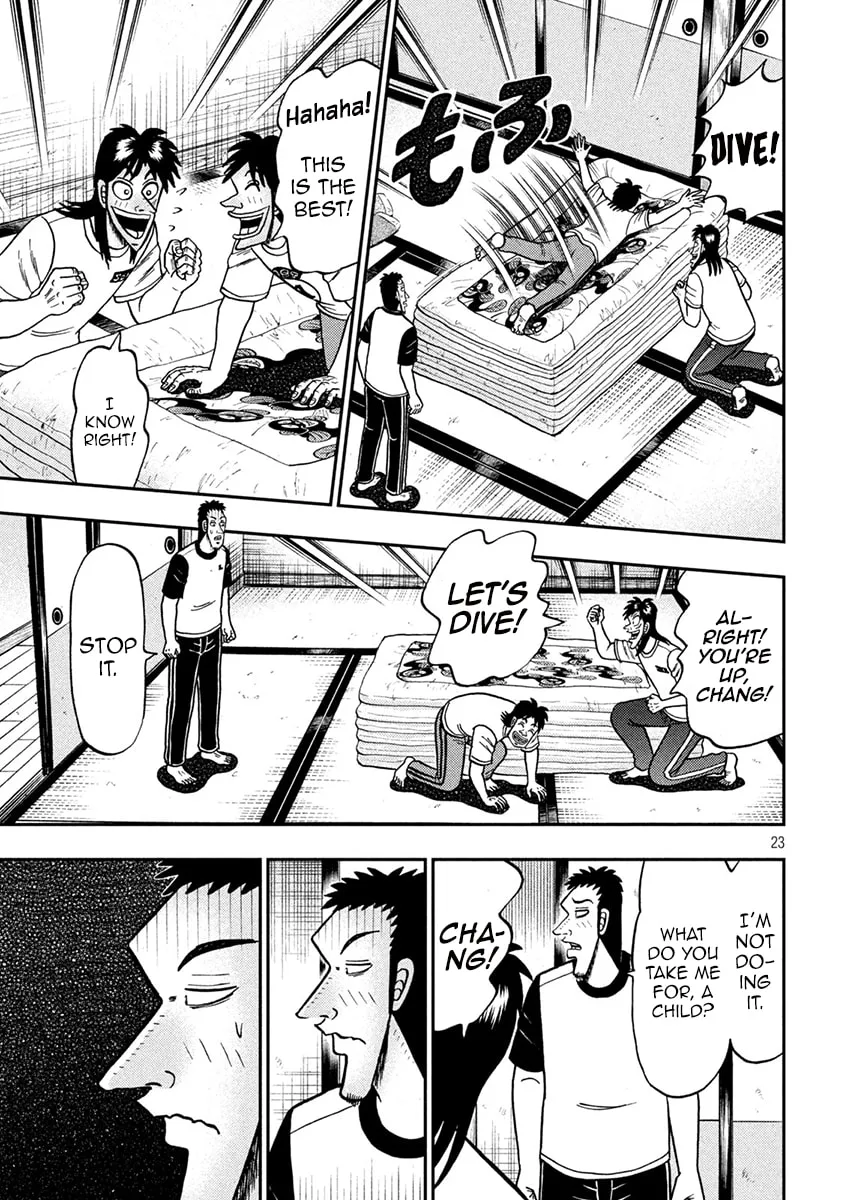 Gambling Outcast Kaiji: The 2.4 Billion Escape Arc - Kaiji Part 6 Chapter 392 page 23 - 