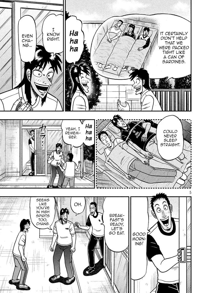 Gambling Outcast Kaiji: The 2.4 Billion Escape Arc - Kaiji Part 6 Chapter 392 page 5 - 