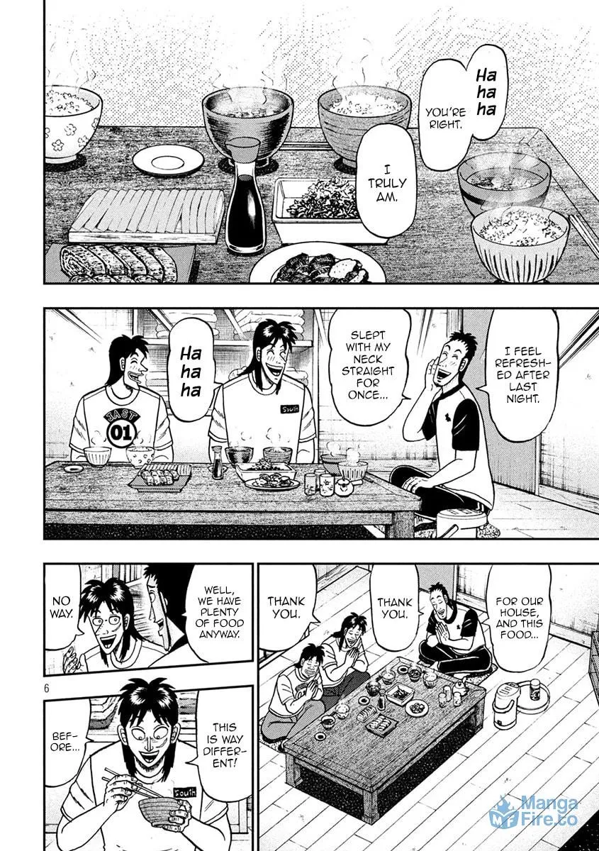Gambling Outcast Kaiji: The 2.4 Billion Escape Arc - Kaiji Part 6 Chapter 392 page 6 - 