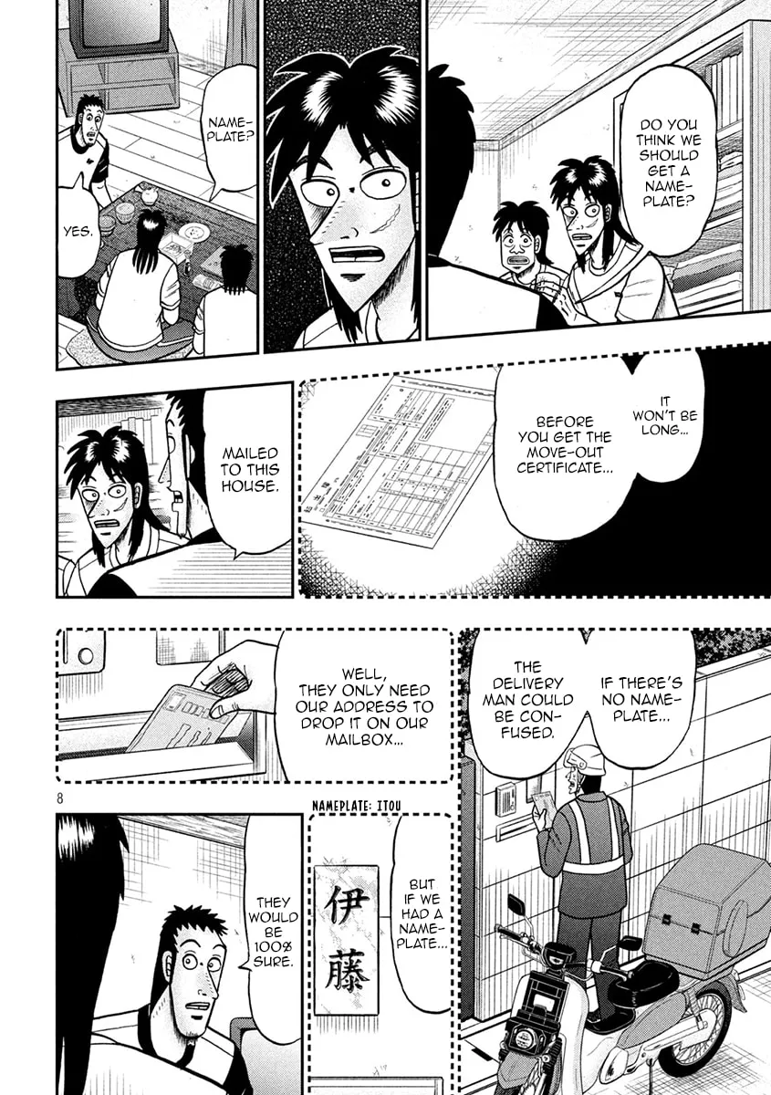 Gambling Outcast Kaiji: The 2.4 Billion Escape Arc - Kaiji Part 6 Chapter 392 page 8 - 