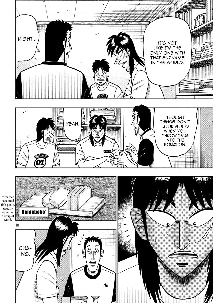 Gambling Outcast Kaiji: The 2.4 Billion Escape Arc - Kaiji Part 6 Chapter 392 page 10 - 