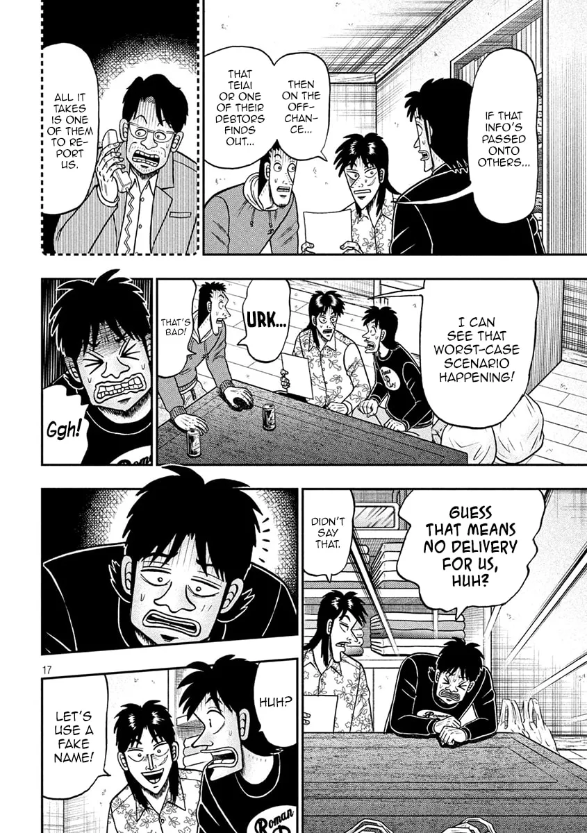 Gambling Outcast Kaiji: The 2.4 Billion Escape Arc - Kaiji Part 6 Chapter 393 page 17 - 