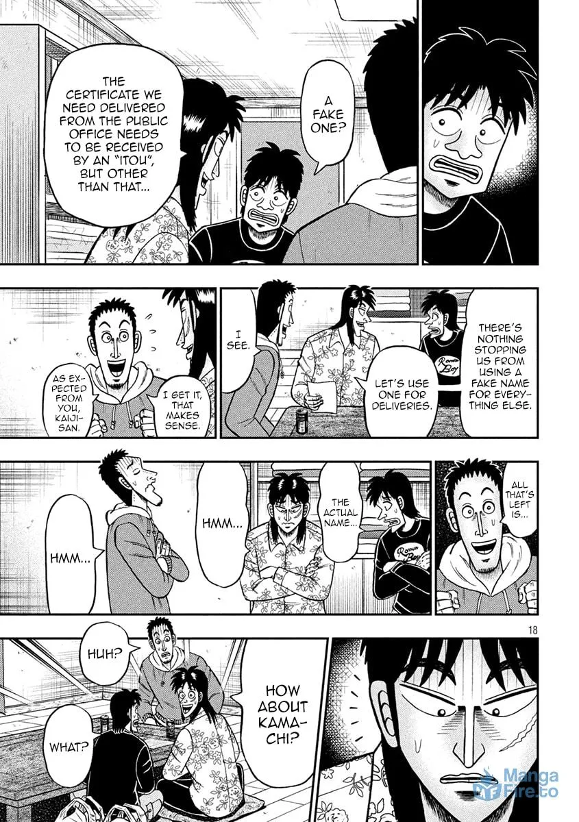 Gambling Outcast Kaiji: The 2.4 Billion Escape Arc - Kaiji Part 6 Chapter 393 page 18 - 