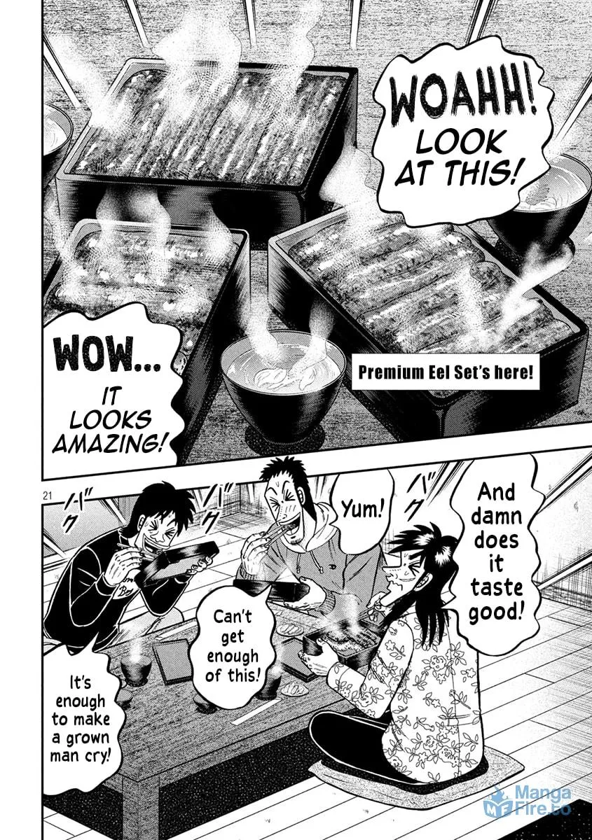 Gambling Outcast Kaiji: The 2.4 Billion Escape Arc - Kaiji Part 6 Chapter 393 page 21 - 