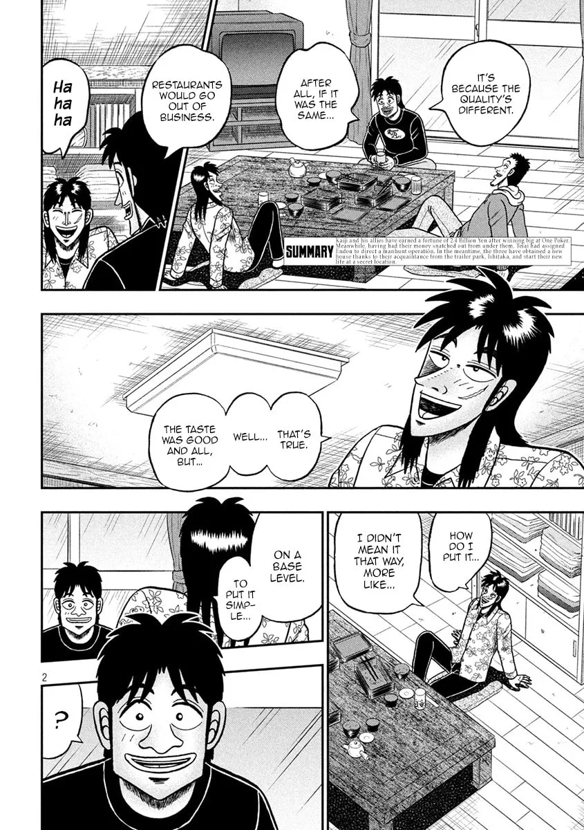 Gambling Outcast Kaiji: The 2.4 Billion Escape Arc - Kaiji Part 6 Chapter 394 page 2 - 