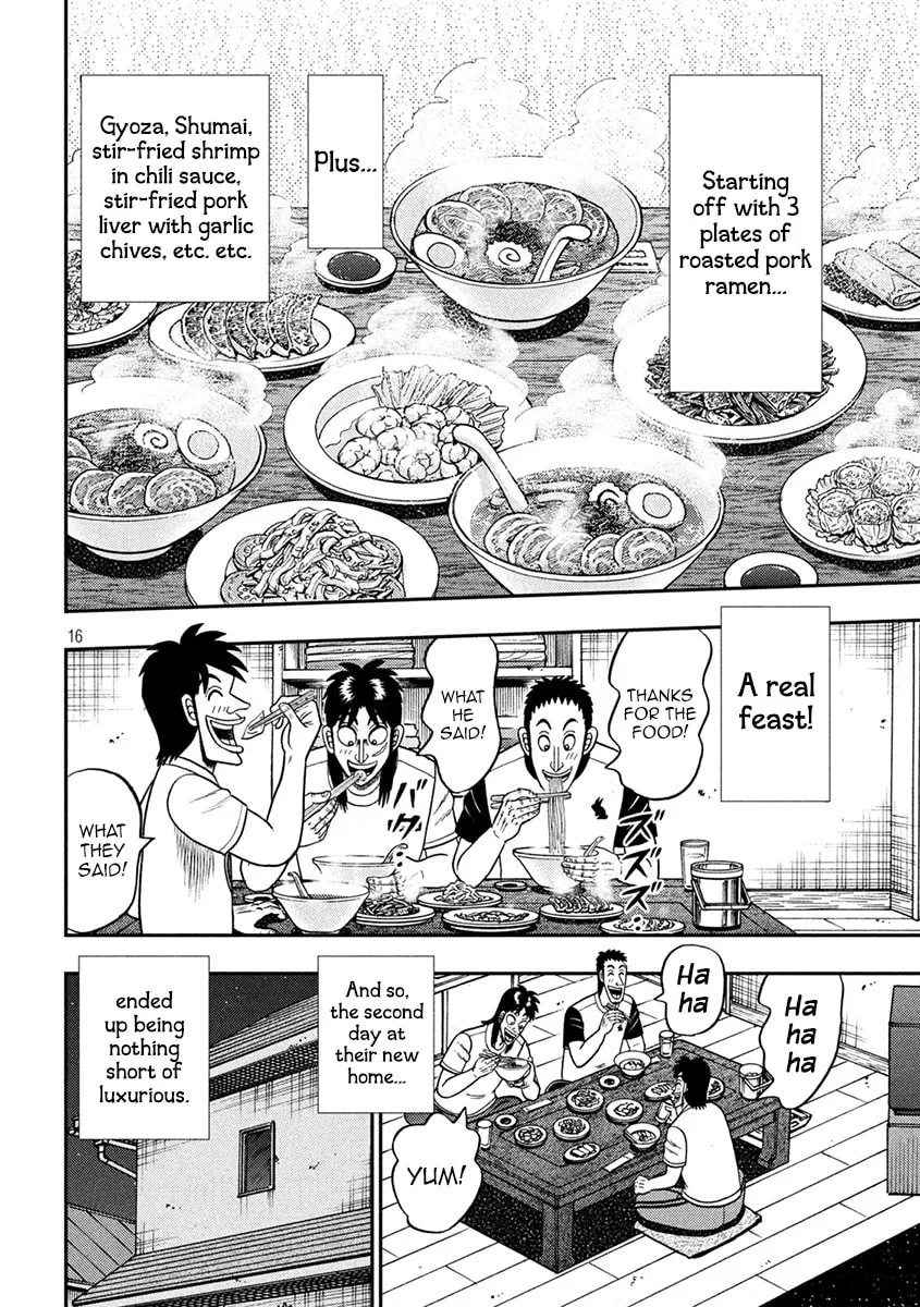 Gambling Outcast Kaiji: The 2.4 Billion Escape Arc - Kaiji Part 6 Chapter 394 page 16 - 