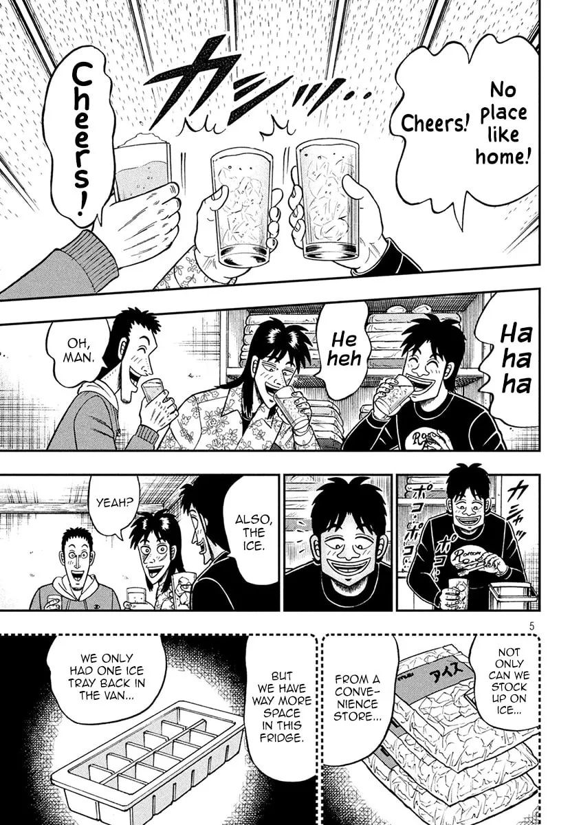 Gambling Outcast Kaiji: The 2.4 Billion Escape Arc - Kaiji Part 6 Chapter 394 page 5 - 