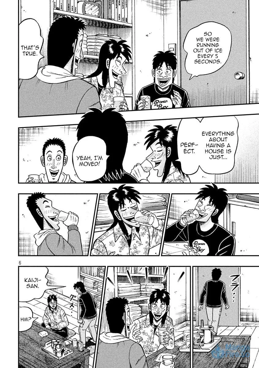 Gambling Outcast Kaiji: The 2.4 Billion Escape Arc - Kaiji Part 6 Chapter 394 page 6 - 