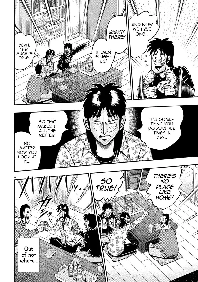 Gambling Outcast Kaiji: The 2.4 Billion Escape Arc - Kaiji Part 6 Chapter 394 page 8 - 