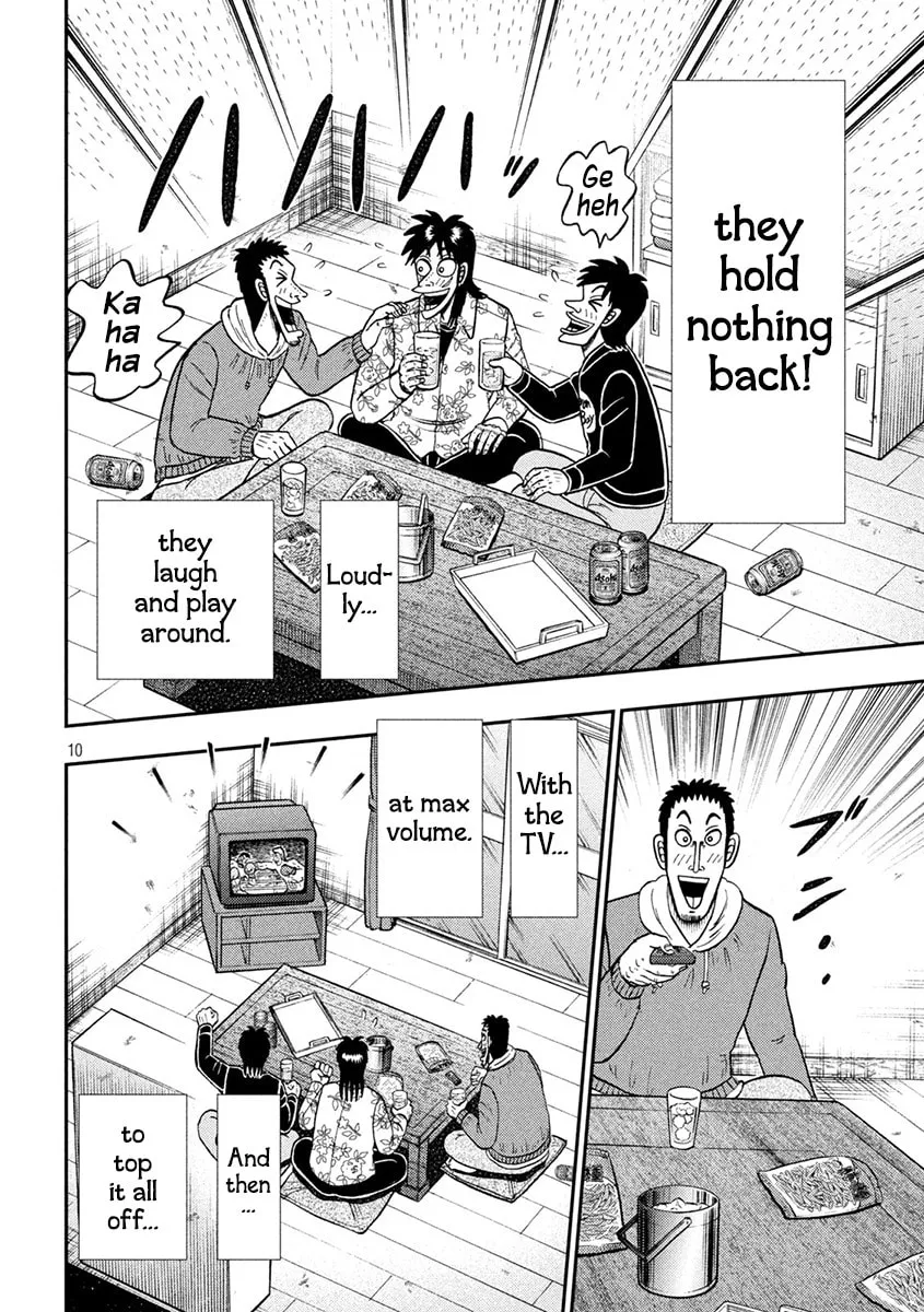 Gambling Outcast Kaiji: The 2.4 Billion Escape Arc - Kaiji Part 6 Chapter 394 page 10 - 