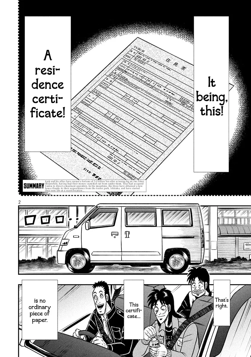 Gambling Outcast Kaiji: The 2.4 Billion Escape Arc - Kaiji Part 6 Chapter 395 page 2 - 