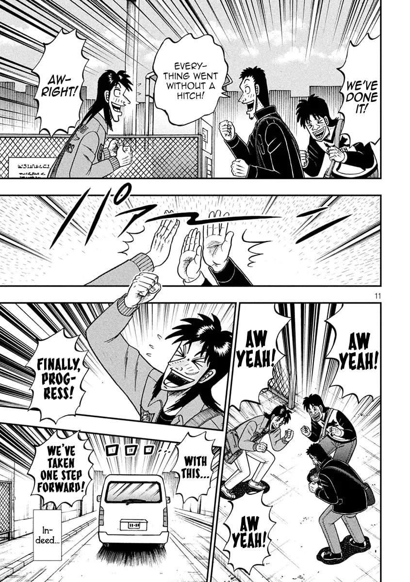 Gambling Outcast Kaiji: The 2.4 Billion Escape Arc - Kaiji Part 6 Chapter 395 page 11 - 