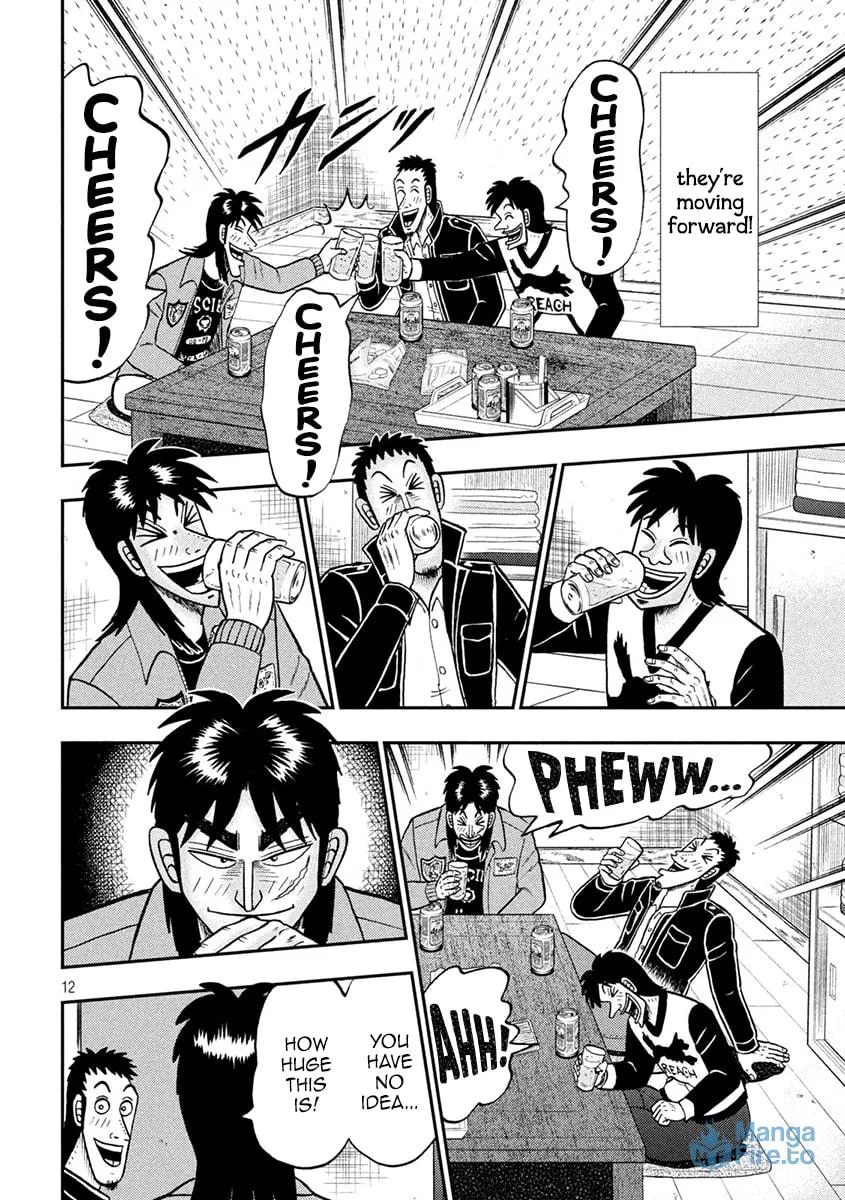 Gambling Outcast Kaiji: The 2.4 Billion Escape Arc - Kaiji Part 6 Chapter 395 page 12 - 