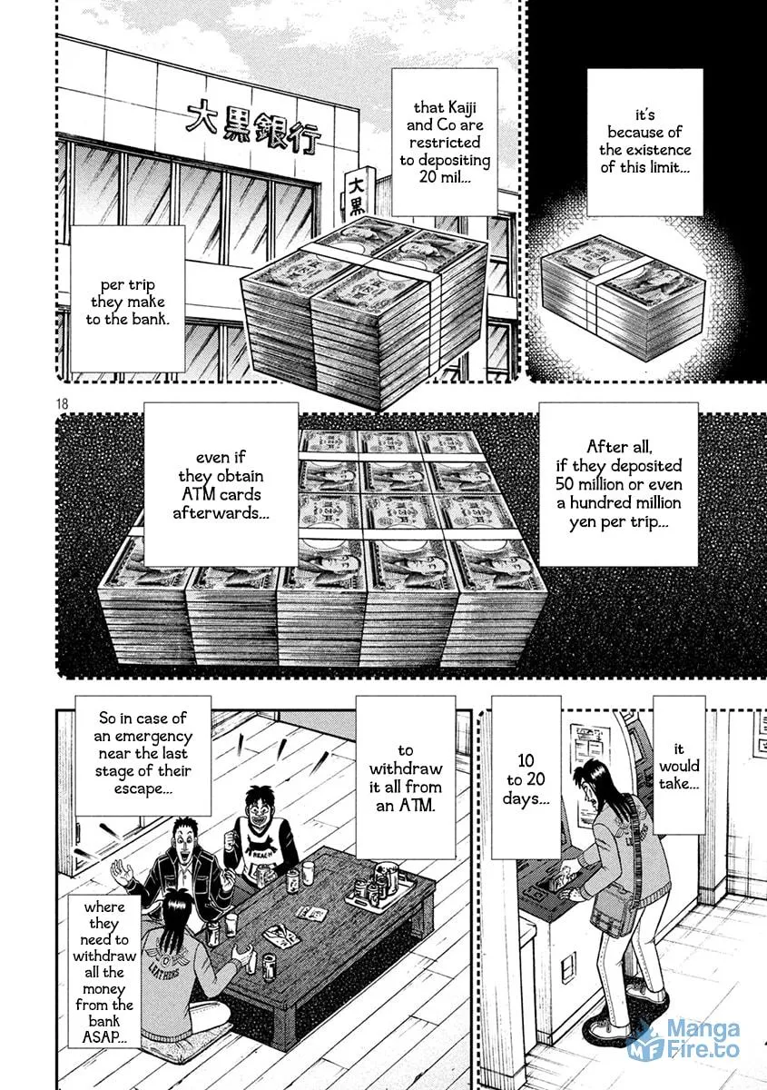 Gambling Outcast Kaiji: The 2.4 Billion Escape Arc - Kaiji Part 6 Chapter 395 page 18 - 