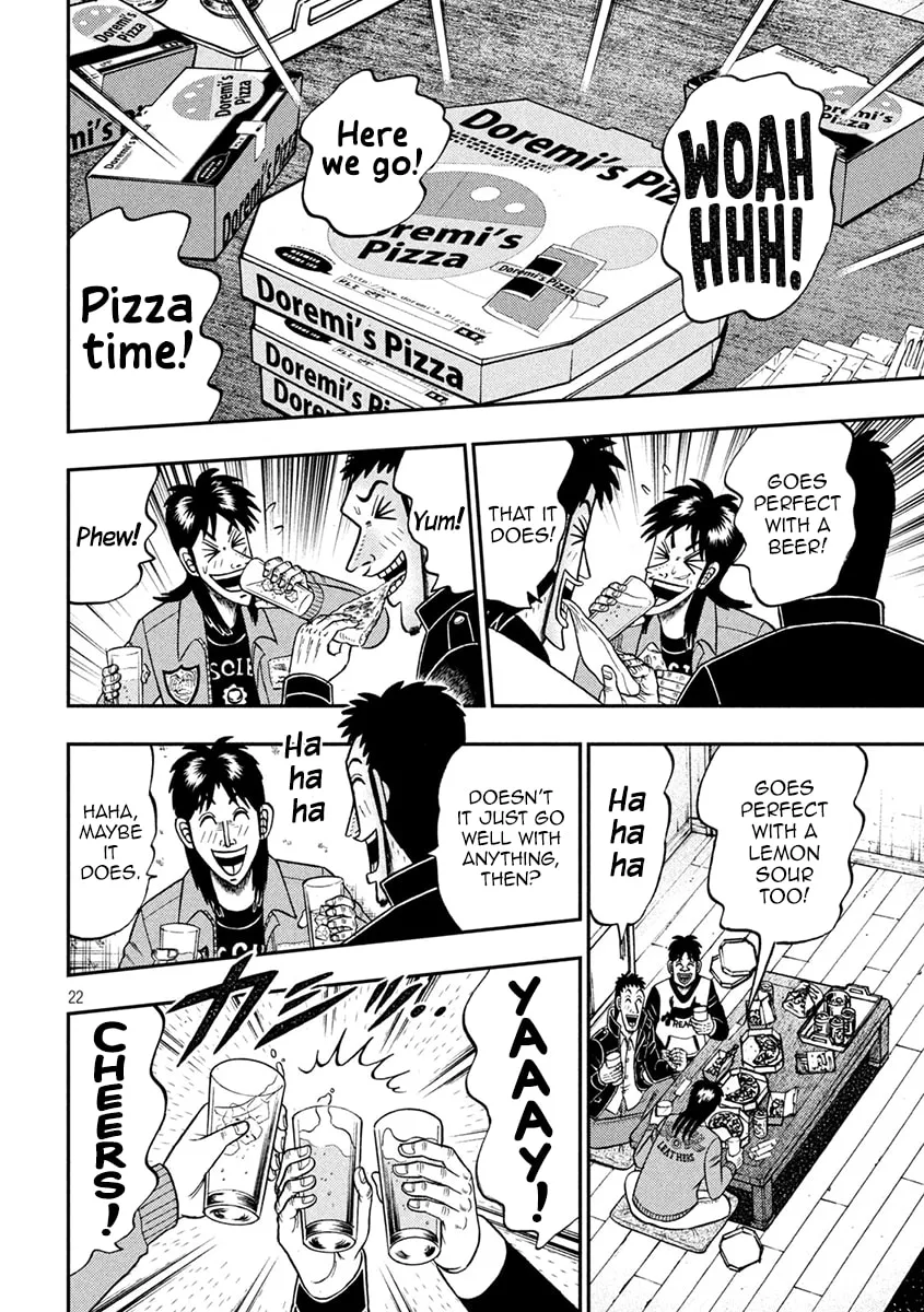 Gambling Outcast Kaiji: The 2.4 Billion Escape Arc - Kaiji Part 6 Chapter 395 page 22 - 