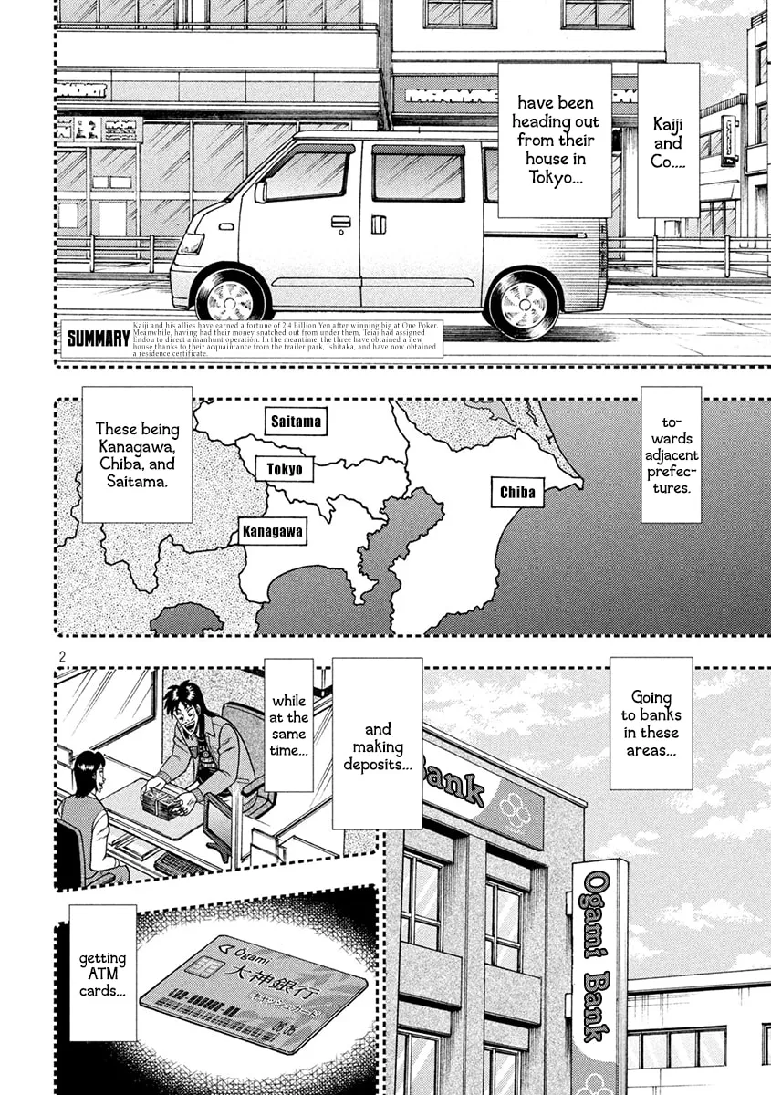 Gambling Outcast Kaiji: The 2.4 Billion Escape Arc - Kaiji Part 6 Chapter 396 page 2 - 