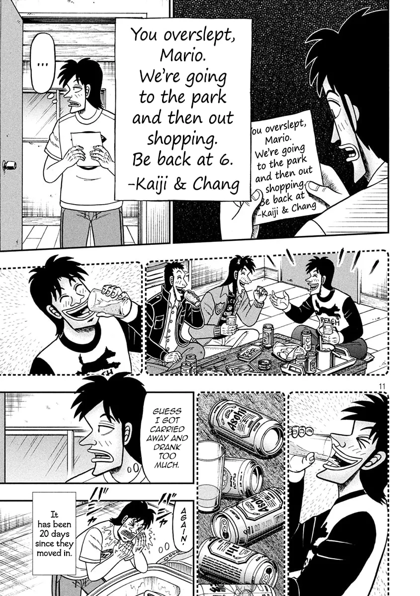 Gambling Outcast Kaiji: The 2.4 Billion Escape Arc - Kaiji Part 6 Chapter 396 page 11 - 