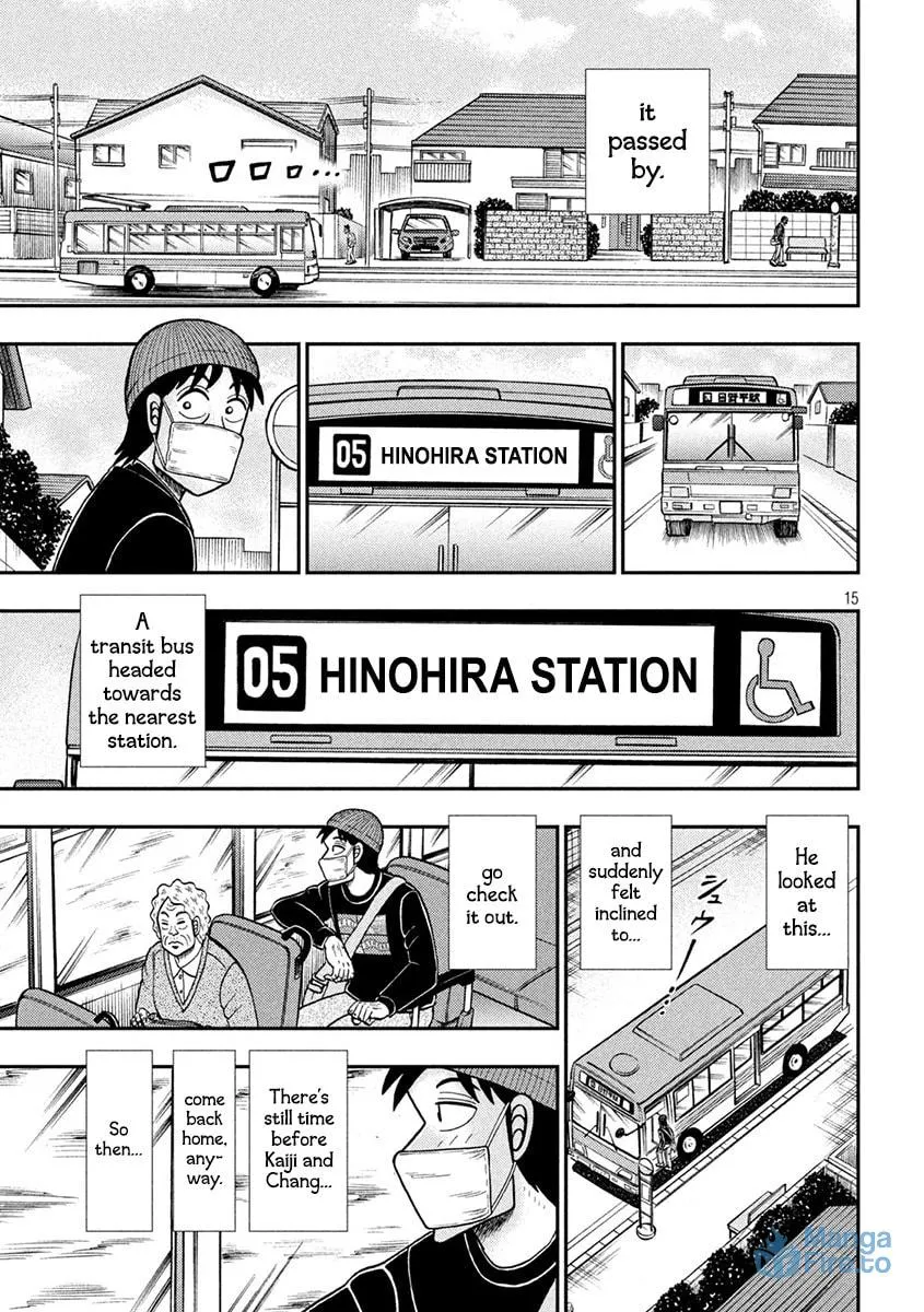 Gambling Outcast Kaiji: The 2.4 Billion Escape Arc - Kaiji Part 6 Chapter 396 page 15 - 
