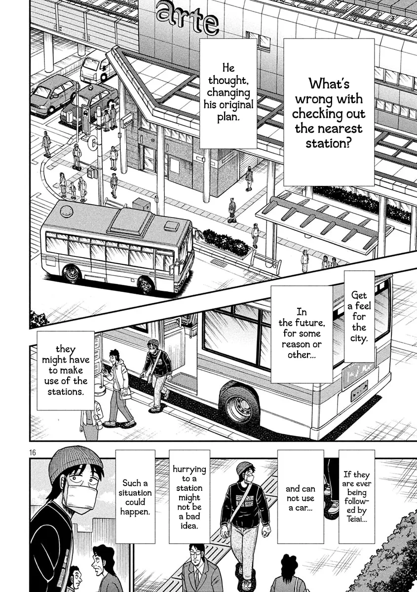 Gambling Outcast Kaiji: The 2.4 Billion Escape Arc - Kaiji Part 6 Chapter 396 page 16 - 